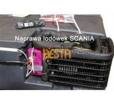 Naprawa lodówek samochodowych SCANIA R oraz serii 4, P, G