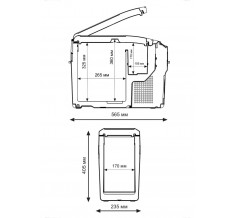Przenośna kompresorowa lodówko-zamrażarka Indel B TB18 12/24v