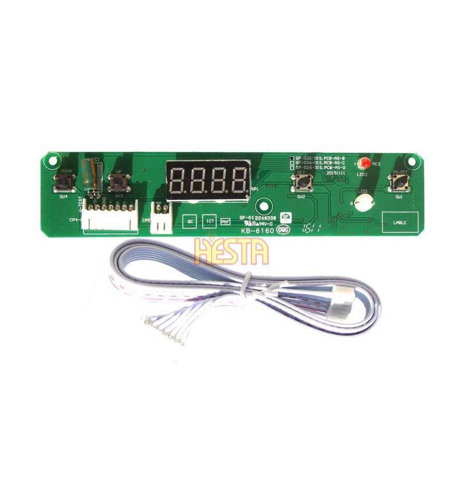 Top Digital Control Panel For Fridge Waeco CF35, CF40 Ver. B