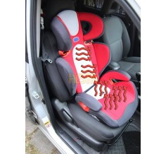 Installation of seat heater, warmer, heating mats in the child car seat