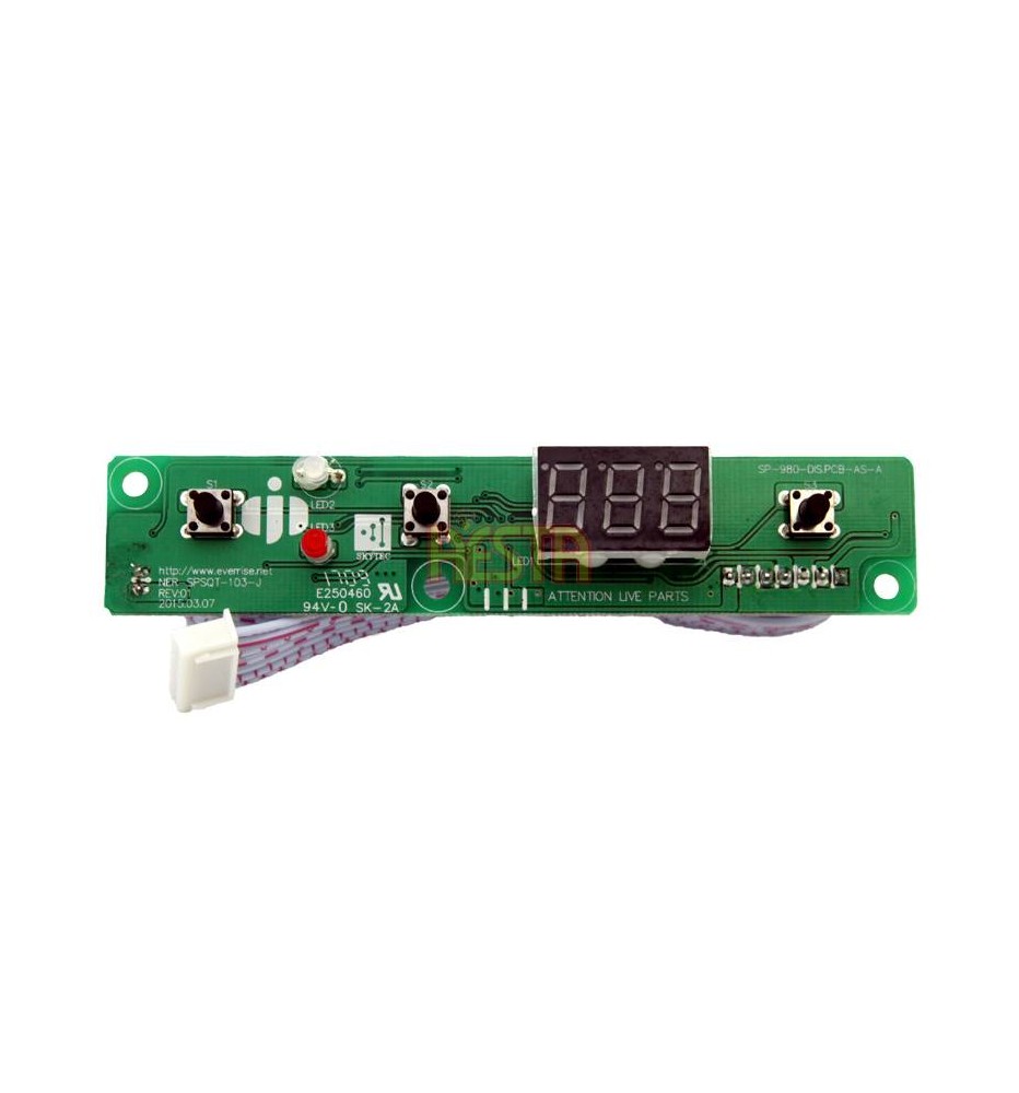 Panneau de contrôle numérique supérieur pour réfrigérateur Dometic CDF36,  CDF46