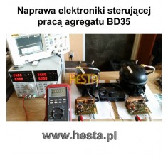 Naprawa elektroniki sterującej pracą agregatu BD35