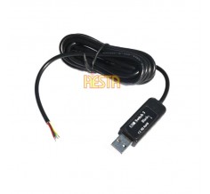 USB-Kabel für 3 Eingänge - für Schalter, Taster, DIY am USB-Anschluss