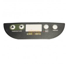 Sticker for top DIGITAL control board for fridge INDEL B TB31A, TB41A, TB51A