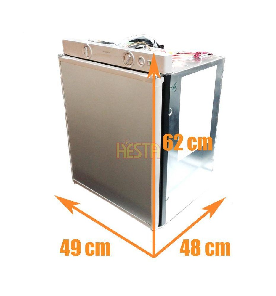 Built-in under-counter absorption refrigerator DOMETIC RM5310 for 12V 230V gas