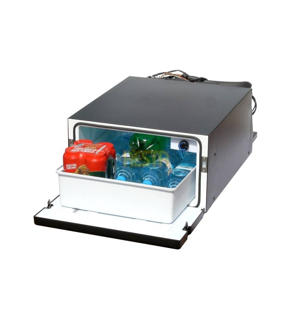 Компрессорный холодильник со встроенным выдвижным ящиком для яхты, лодки, кемпера, RV