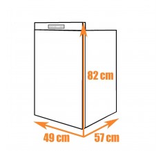 Built-in absorption refrigerator 90L DOMETIC RM8401 MES right hinged, 12V, 230V, gas