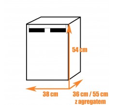 Built-in compressor refrigerator 40L DOMETIC CRP 40 for 12V