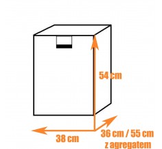 Встроенный компрессорный холодильник 40L DOMETIC CRP 40S для 12В