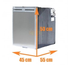 Pull-out compressor refrigerator DOMETIC CRX 65D for 12V 24V