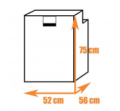 Built-in compressor RV refrigerator 104L DOMETIC CRX 110S for 12V