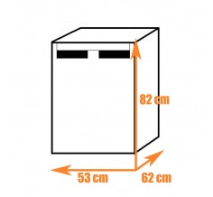 Eingebauter Kompressorkühlschrank 130L DOMETIC CRX 140 für 12V / 24V / 100-240V