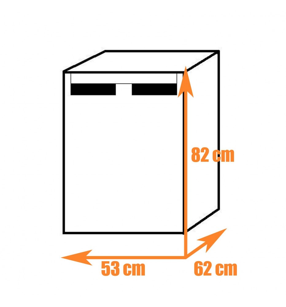 Eingebauter Kompressorkühlschrank 130L DOMETIC CRX 140 für 12V / 24V / 100-240V