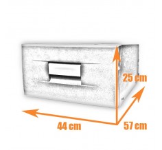 Silver DOMETIC CoolMatic CD 20S drawer fridge for caravan, yacht