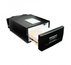 Black DOMETIC CoolMatic CD 30 drawer fridge for caravan, yacht