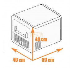 DOMETIC CoolFreeze CFX3 35 Glacière-congélateur à compresseur portable 12/24/240 V