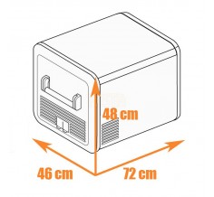 DOMETIC CoolFreeze CFX3 55 Glacière-congélateur à compresseur portable 12/24/240 V