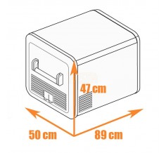 DOMETIC CoolFreeze CFX3 75DZ Мобильный двухзонный компрессор, холодильная камера и морозильная камера