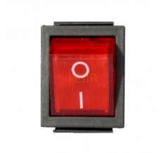 RED ON/OFF 230V switch for DOMETIC, ELECTROLUX absorption fridge
