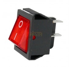 Rouge interrupteur 230V pour réfrigérateur à absorption DOMETIC, ELECTROLUX