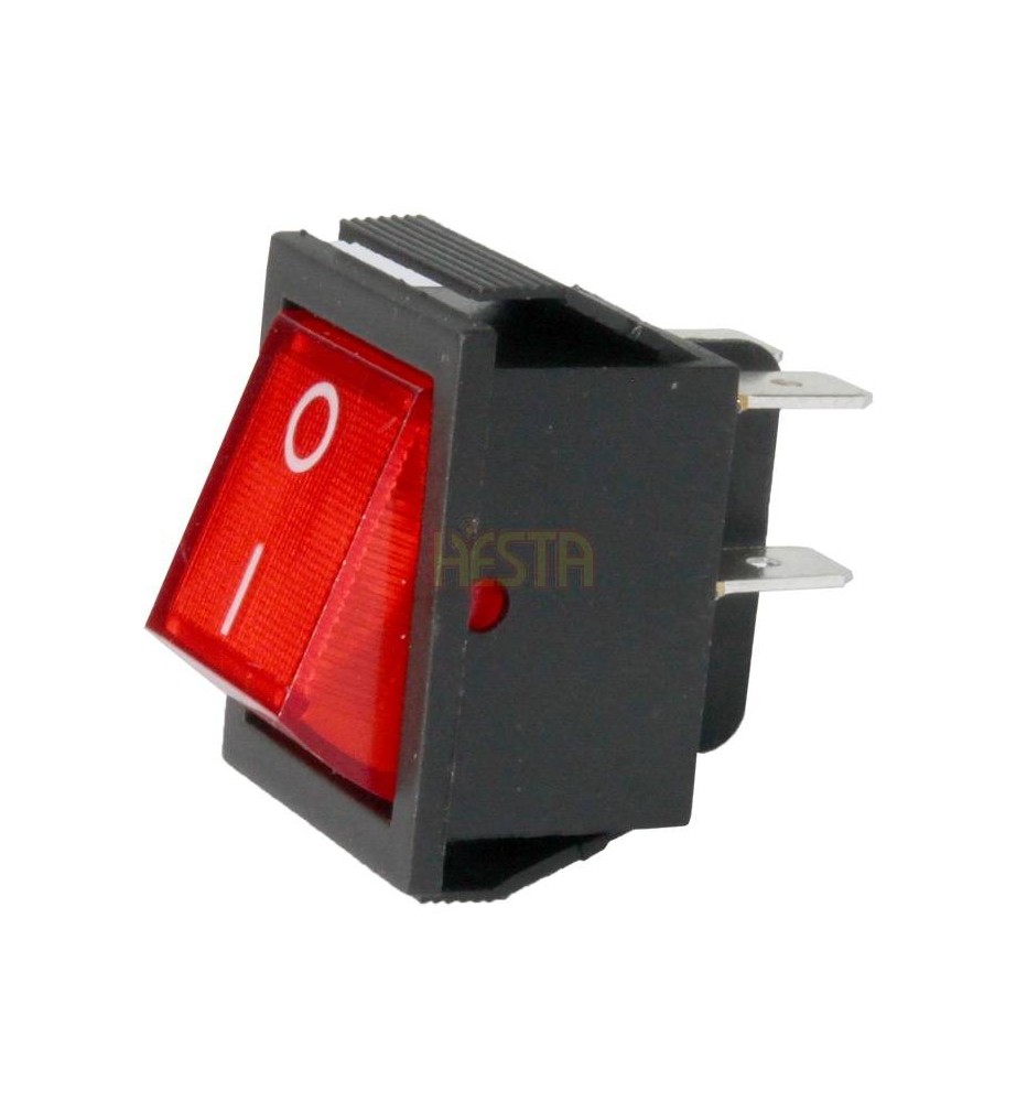 RED ON/OFF 230V switch for DOMETIC, ELECTROLUX absorption fridge