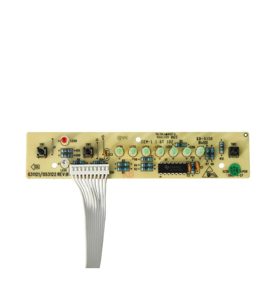 Верхняя светодиодная панель управления для холодильника Dometic Waeco TCX 14, TCX 21, TCX 35
