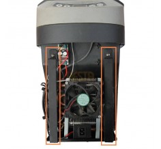Fixation, poignée de base compresseur pour réfrigérateur Indel B TB15, TB18