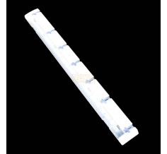 Prawa listwa mocująca z oświetleniem do półek lodówki absorpcyjnej Dometic RML 9430, 9431, 9435, RMLT 9435