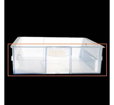 Façade de tiroir, poignée pour réfrigérateur à absorption Dometic RML 9430, 9431, 9435, RMLT 9435