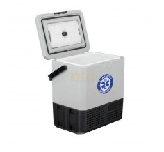 Medical refrigerator 15L for the transport of vaccines, blood, growth hormone, drugs for 12v 230v with battery