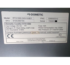 Naprawa klimatyzator dachowy postojowy DOMETIC RTX1000 RTX2000 SPX1200