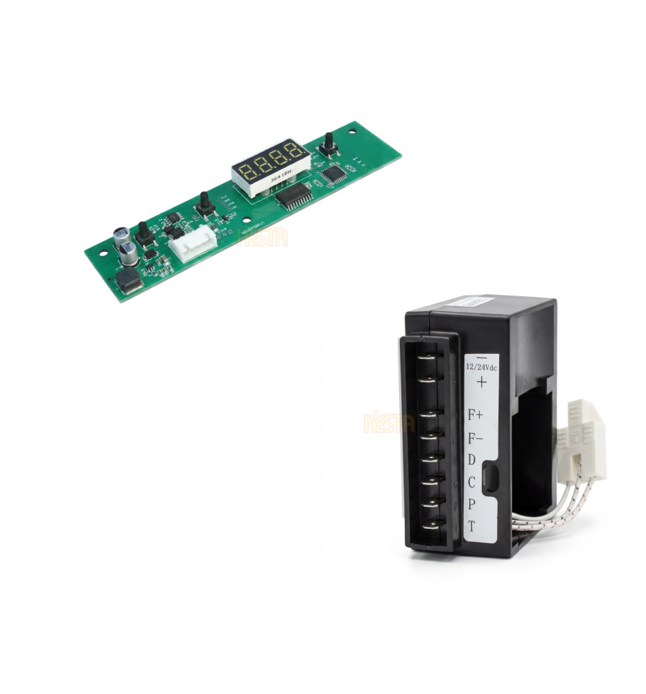 Compressor electronics with control panel for MAN New refrigerator