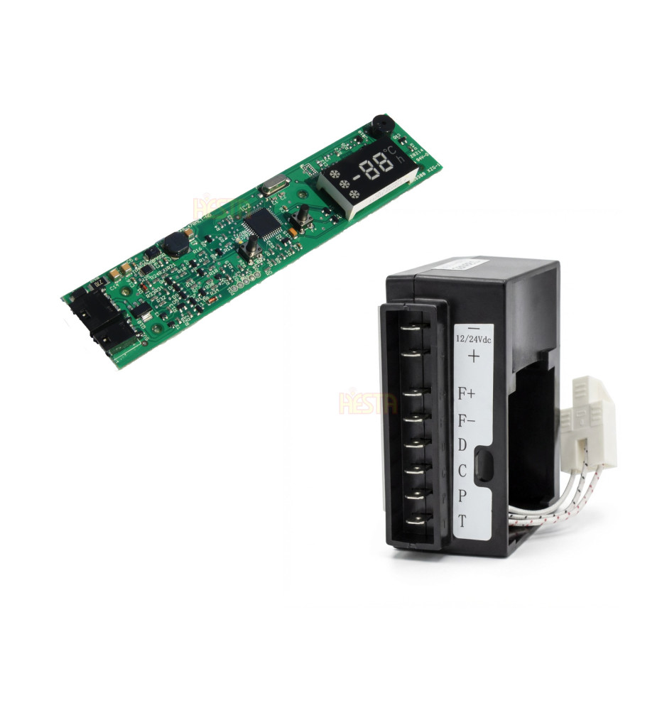 Compressor electronics with control panel for Scania Next Gen refrigerator