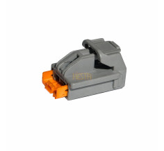 Complete plug set for Volvo FH3, FH4 and FH5 fridge power cable.