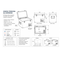 Komora termiczna na zamówienie 3–110 L – chłodzenie, grzanie i zamrażanie 12V/24V/230V