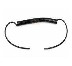 Spiral power cable 2×1 mm² for 12 V / 24 V vehicle refrigerators without terminals