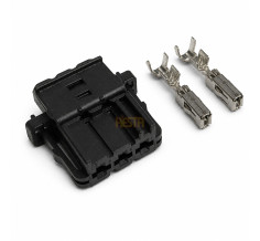 Plug / connector / socket for Volvo FH / FH13 / FH XL refrigerator power supply RS 20398817, 82122477