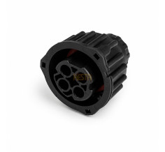 Kompletter Stecker für Iveco S-Way IndelB SP910 SP911 SP940 SP944 Kühlschrank - rund 4 Pin