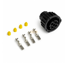 Wtyczka zasilania do lodówki Iveco S-Way SP910 SP911 SP940 SP944 - okrągła 4 pin
