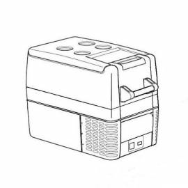 Waeco - CF40 - Teile für tragbare Kompressor-Kühlbox